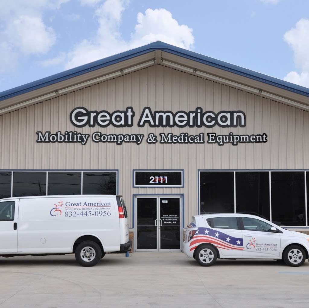 Great American Mobility and Medical Equipment | 2111 FM 1960, Humble, TX 77338, USA | Phone: (832) 445-0956