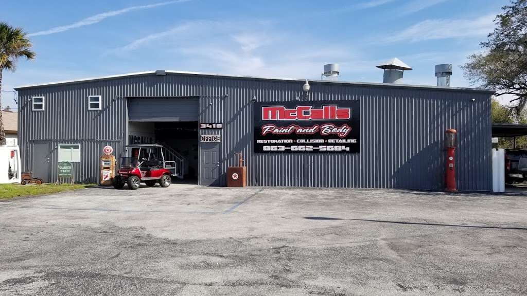 McCalls Paint & Body | 3418 Recker Hwy, Winter Haven, FL 33880 | Phone: (863) 662-5684