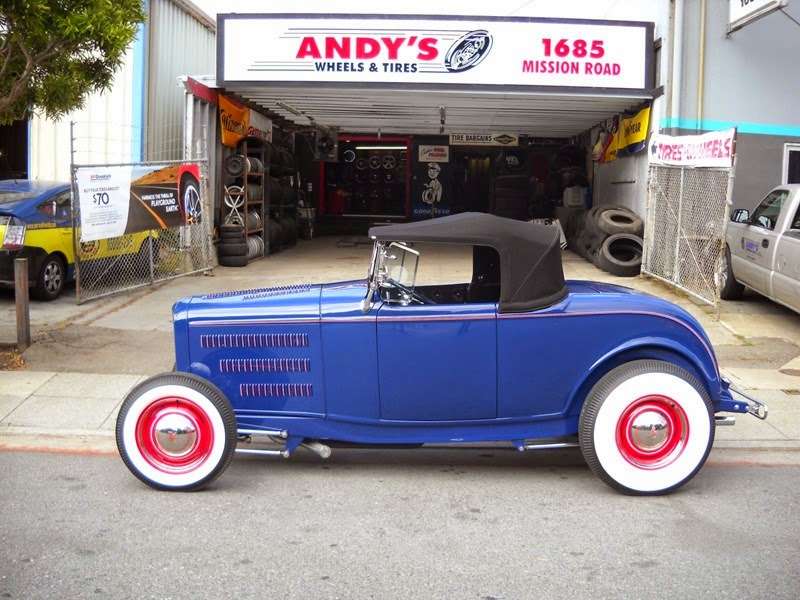 Andys Wheels & Tires | 1685 Mission Rd, South San Francisco, CA 94080 | Phone: (650) 755-4400