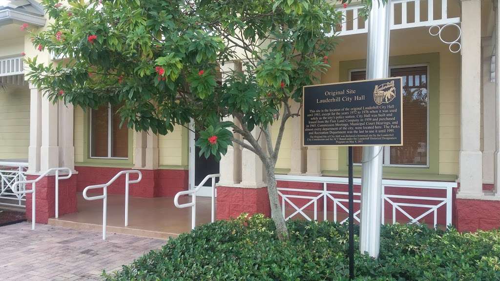 Lauderhill Historical Museum | 1080 NW 47th Ave, Lauderhill, FL 33313, USA | Phone: (954) 730-3066