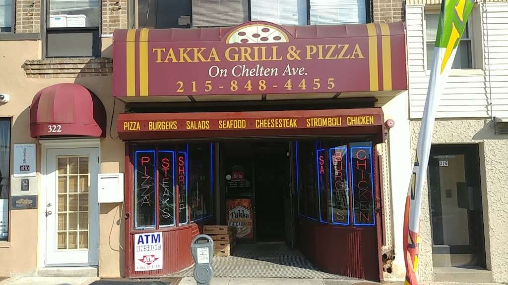 takka grill and pizza in germantown | 324 W Chelten Ave, Philadelphia, PA 19144, USA | Phone: (215) 848-4455