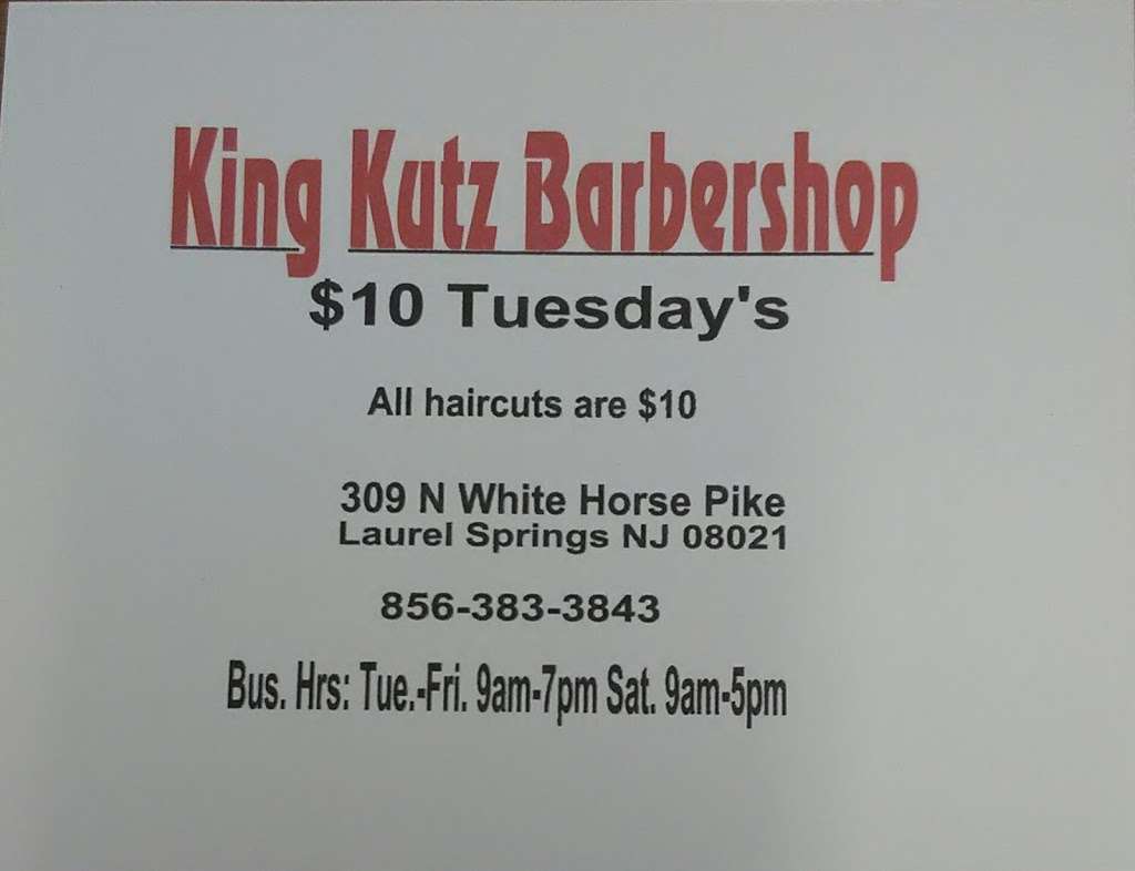 King Kutz | 309 N White Horse Pike, Laurel Springs, NJ 08021, USA | Phone: (856) 435-5889