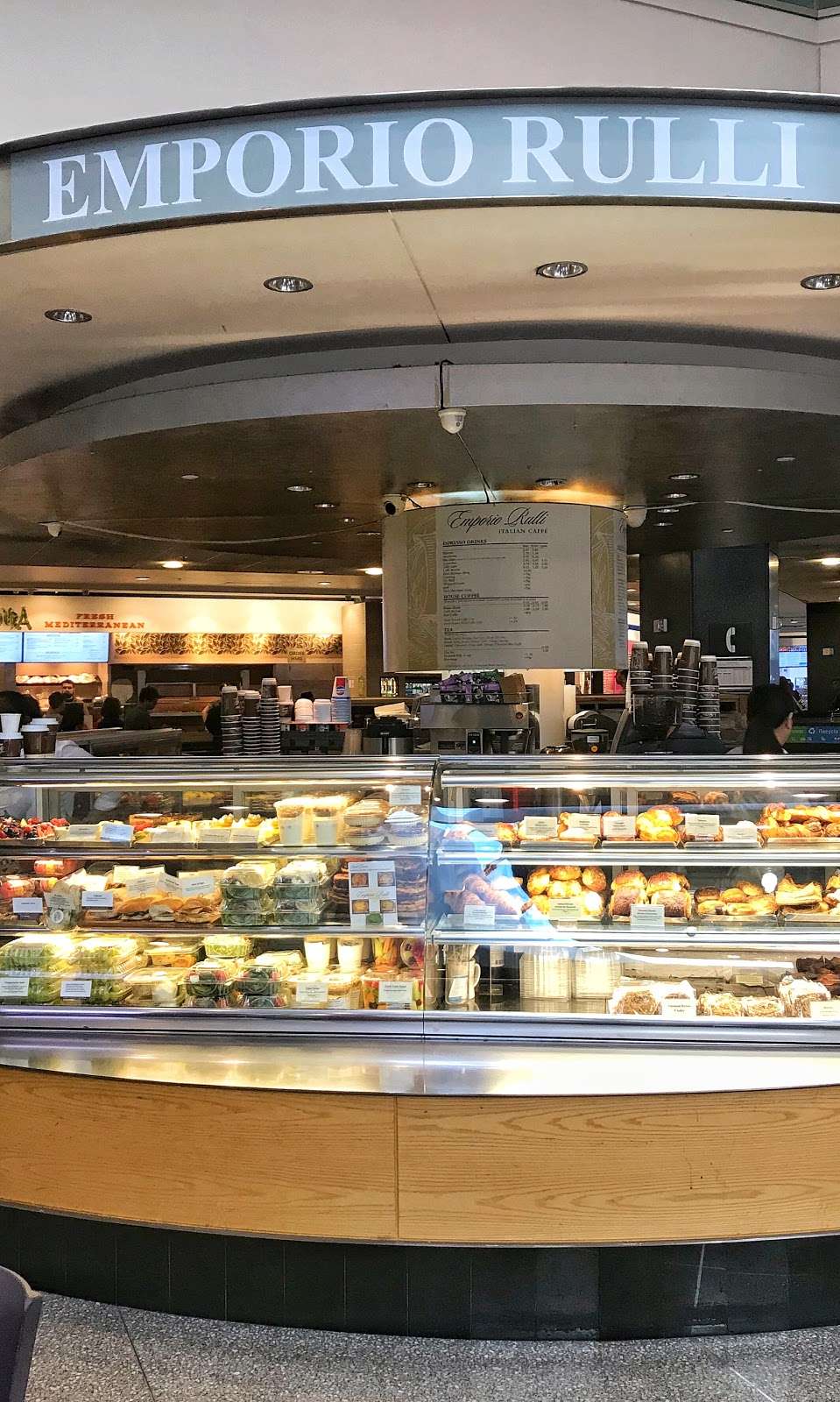 Emporio Rulli Gran Caffe | Domestic Terminal 3, United Airlines Gate 77, San Francisco, CA 94128, USA | Phone: (650) 821-8341