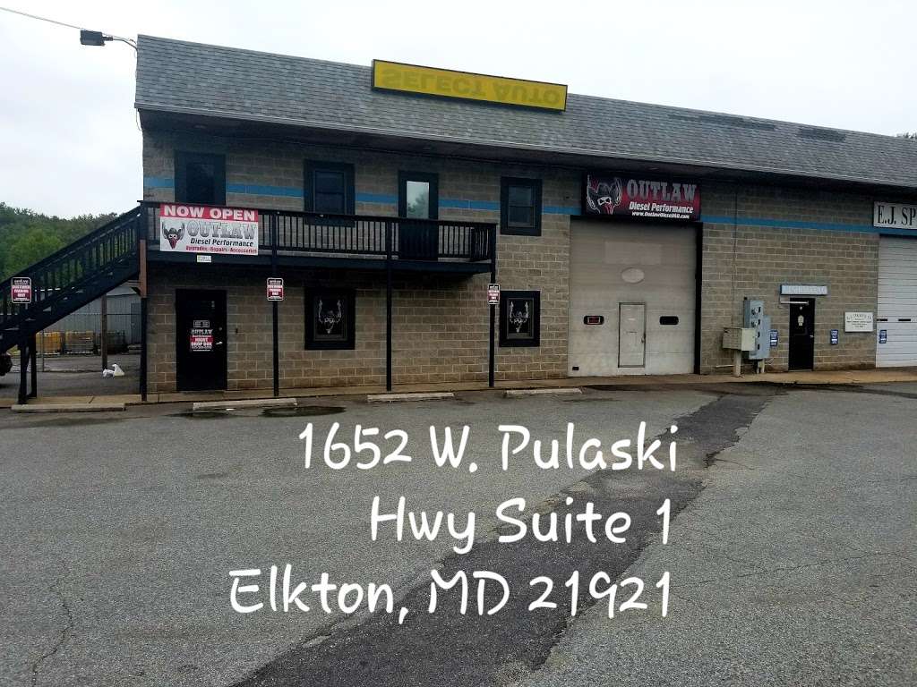 Outlaw Diesel Performance LLC. | 1652 W Pulaski Hwy #1, Elkton, MD 21921, USA | Phone: (443) 309-0498
