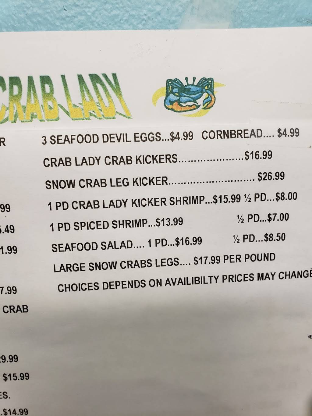 The Crab Lady | 2207 Gordon Ln, Richmond, VA 23223 | Phone: (804) 222-2722