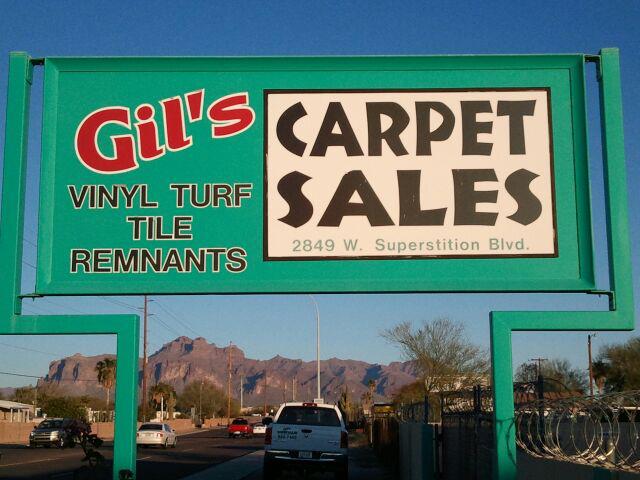 Gils Carpet Sales | 2849 W Superstition Blvd, Apache Junction, AZ 85120, USA | Phone: (480) 982-7409