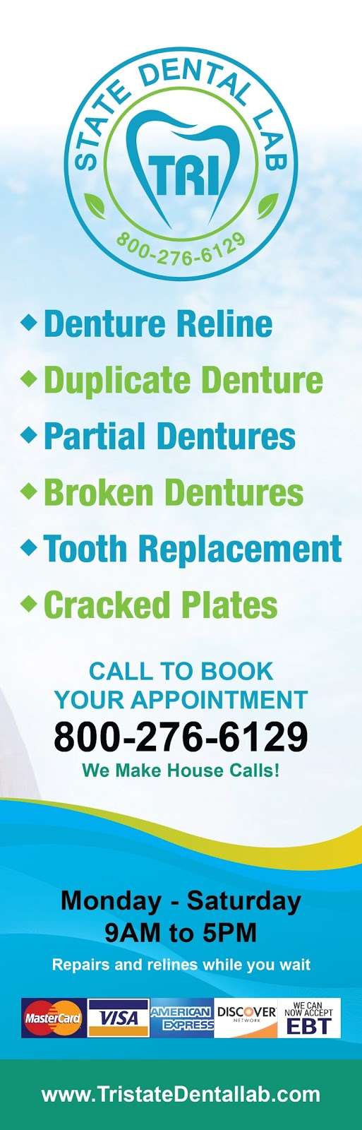 Tristate Dental Lab | 2418 W 2nd St, Chester, PA 19013, USA | Phone: (800) 276-6129