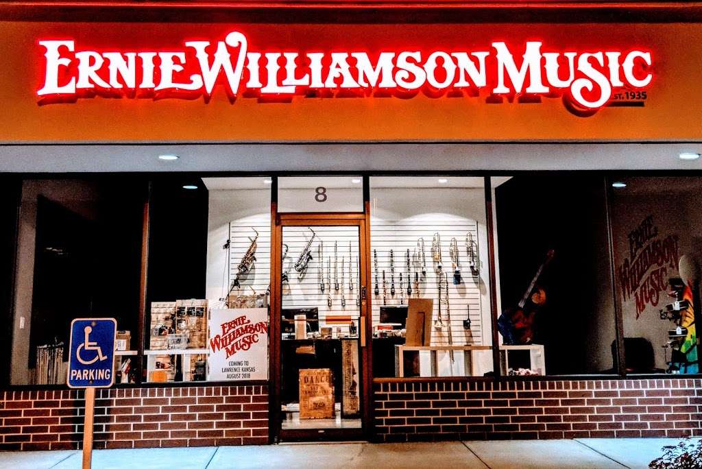 Ernie Williamson Music | 3300 Bob Billings Pkwy #8, Lawrence, KS 66049, USA | Phone: (785) 424-7800