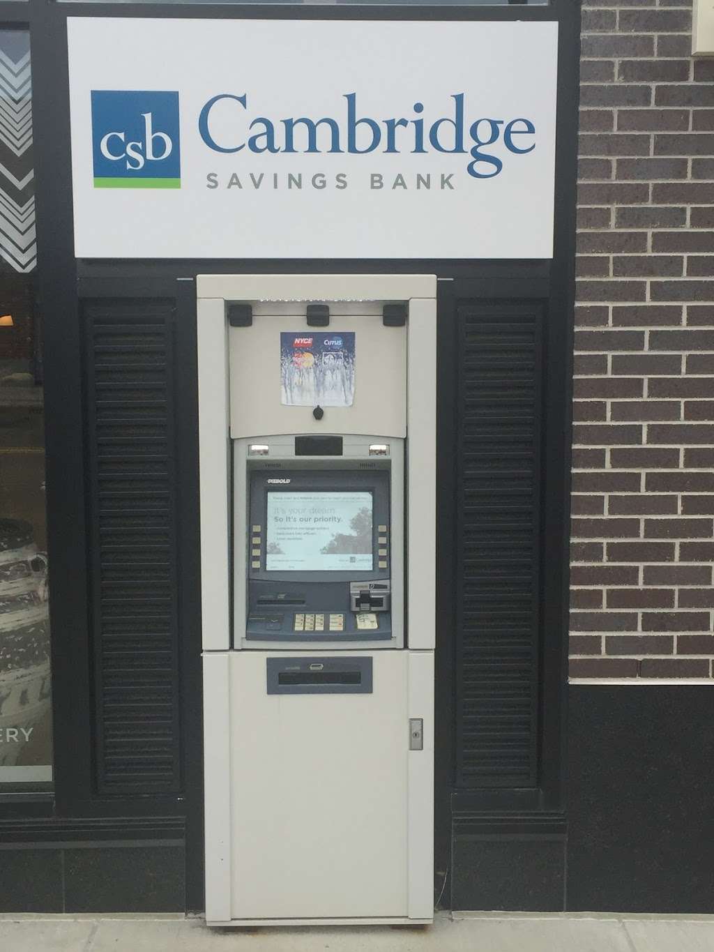 Cambridge Savings Bank - ATM | 22 3rd Ave, Burlington, MA 01803 | Phone: (888) 418-5626