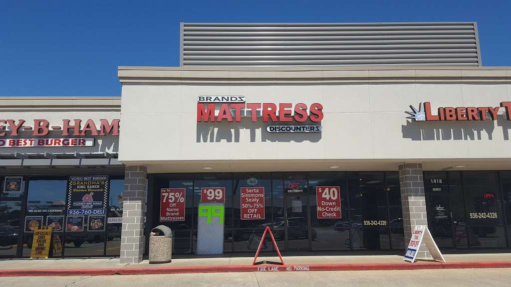 Mattress Brands Discounters | 1418 N Loop 336 W h, Conroe, TX 77304, USA | Phone: (936) 756-2023