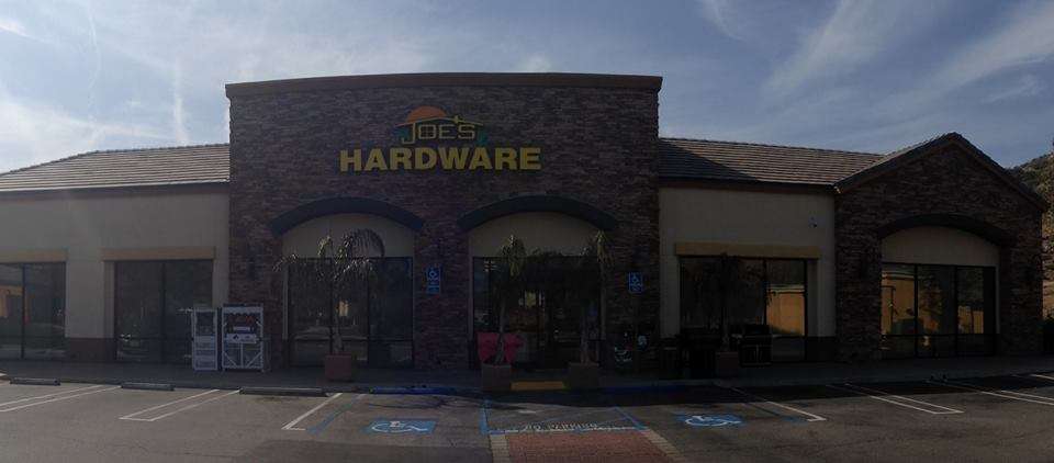 Joes Hardware | 25341 Railroad Canyon Rd, Lake Elsinore, CA 92532, USA | Phone: (951) 244-4563