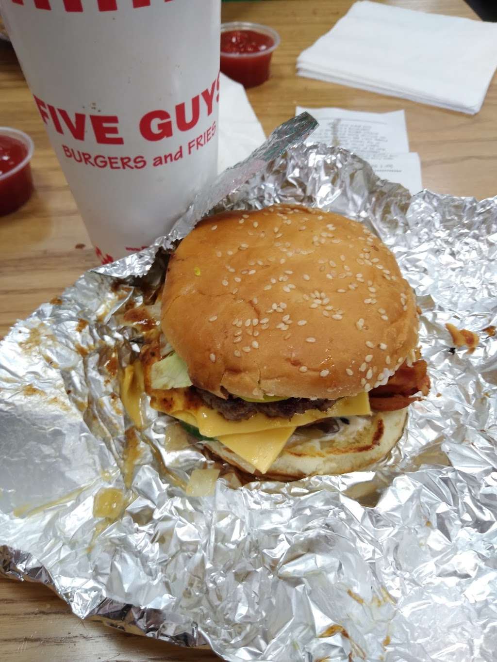 Five Guys | 4226 Fortuna Center Plaza, Dumfries, VA 22026, USA | Phone: (703) 580-9880