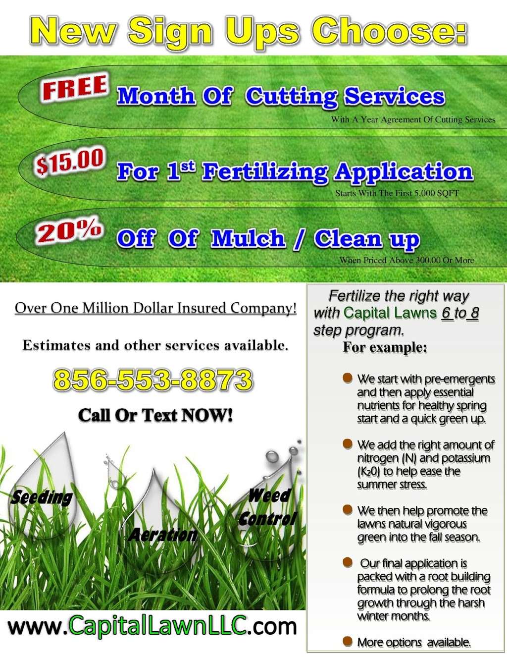 Capital Lawn LLC | Westville Oaks, Westville, NJ 08093, USA | Phone: (856) 553-8873