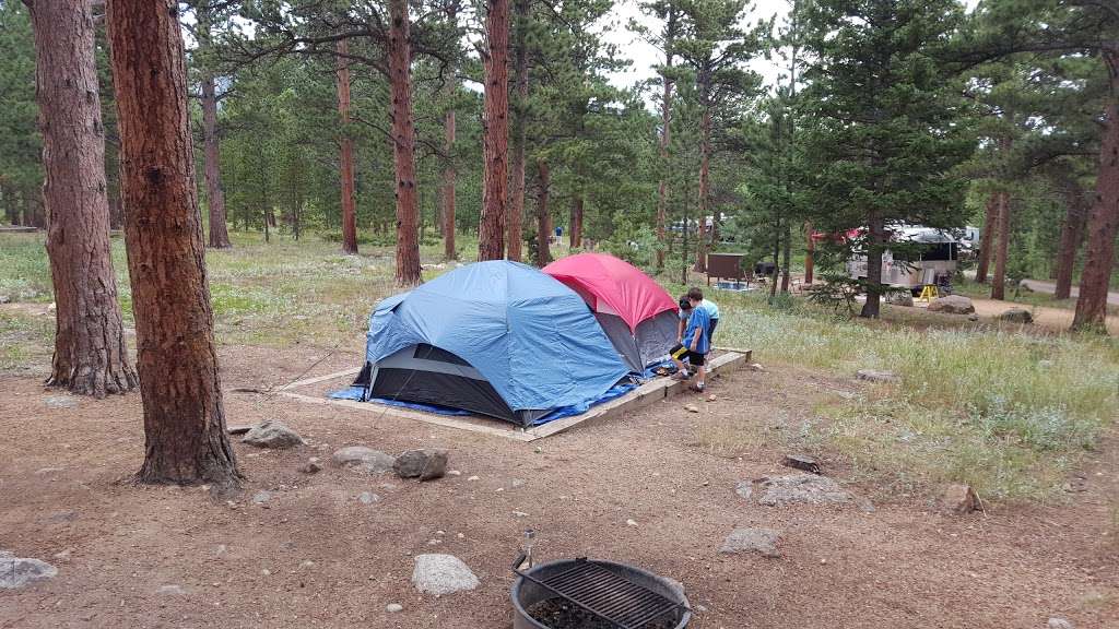 Olive Ridge Campground | CO-7 Scenic, Allenspark, CO 80510, USA | Phone: (303) 541-2500