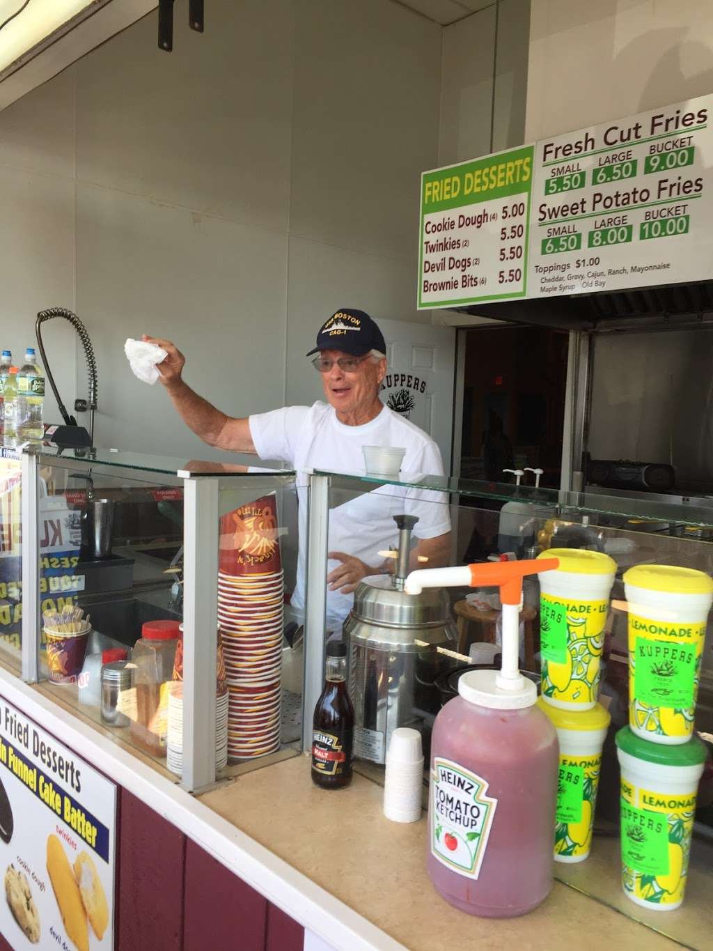 Kuppers French Fries | 200 Boardwalk, Seaside Heights, NJ 08751