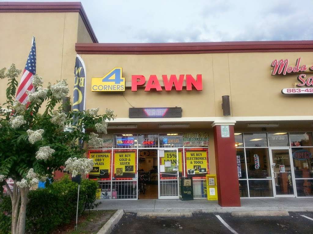 4 Corners Pawn and Gun | 9726 US-192, Clermont, FL 34714, USA | Phone: (863) 420-1513