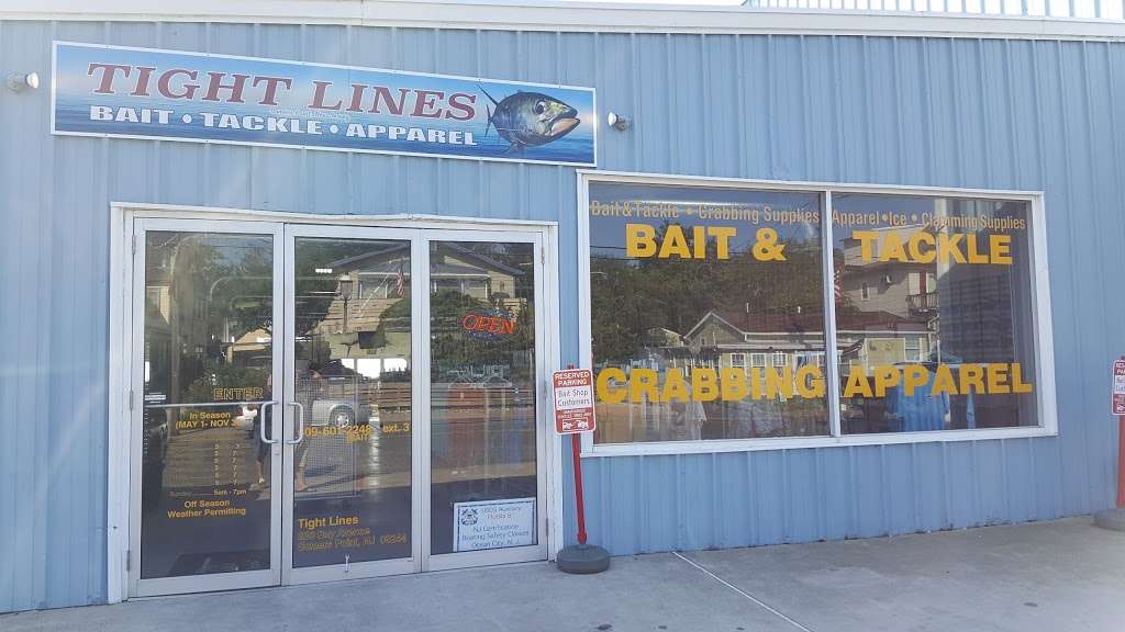 Tight Lines Bait and Tackle | 830 Bay Ave, Somers Point, NJ 08244 | Phone: (609) 601-2248 ext. 3