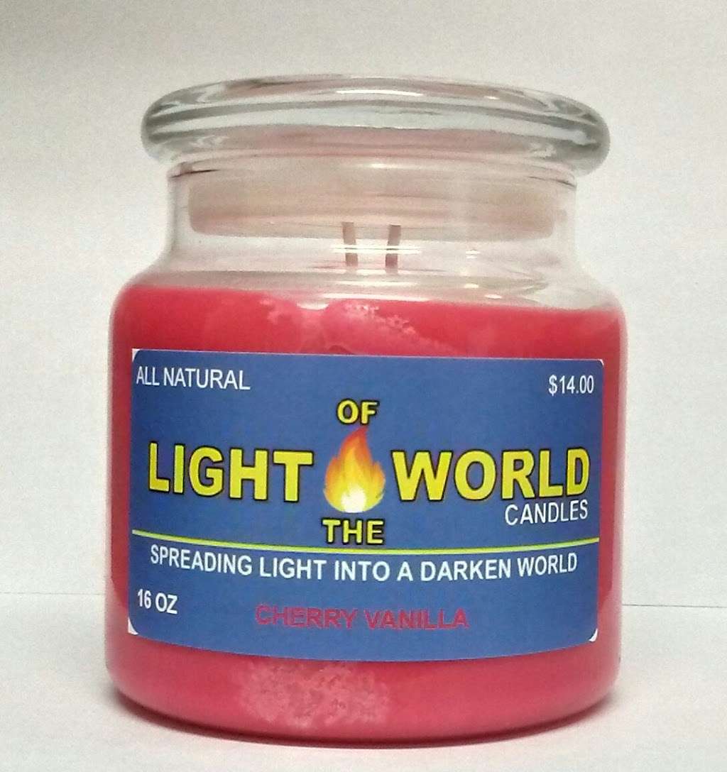 Light of the World Candles | 1799 North, County Rd 19A Apartment M4, Eustis, FL 32726, USA | Phone: (352) 360-5969