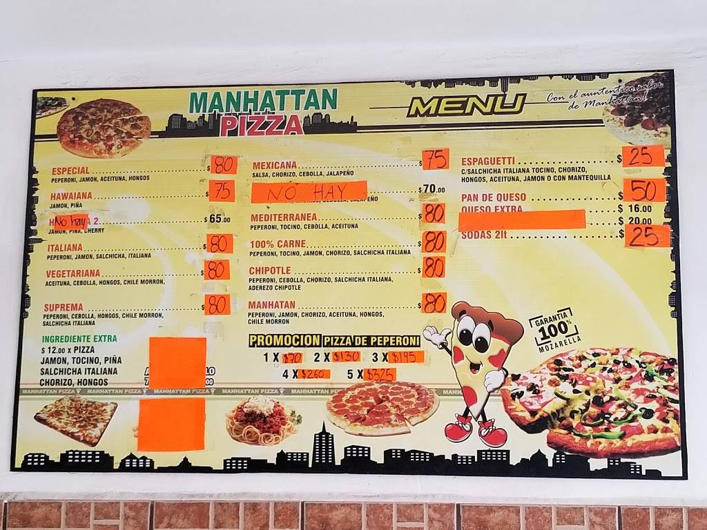 Manhattan Pizza | 22185, Avenidia Sánchez Taboada 9354, Sanchez Taboada Produtsa, 22185 Tijuana, B.C., Mexico | Phone: 664 778 1545