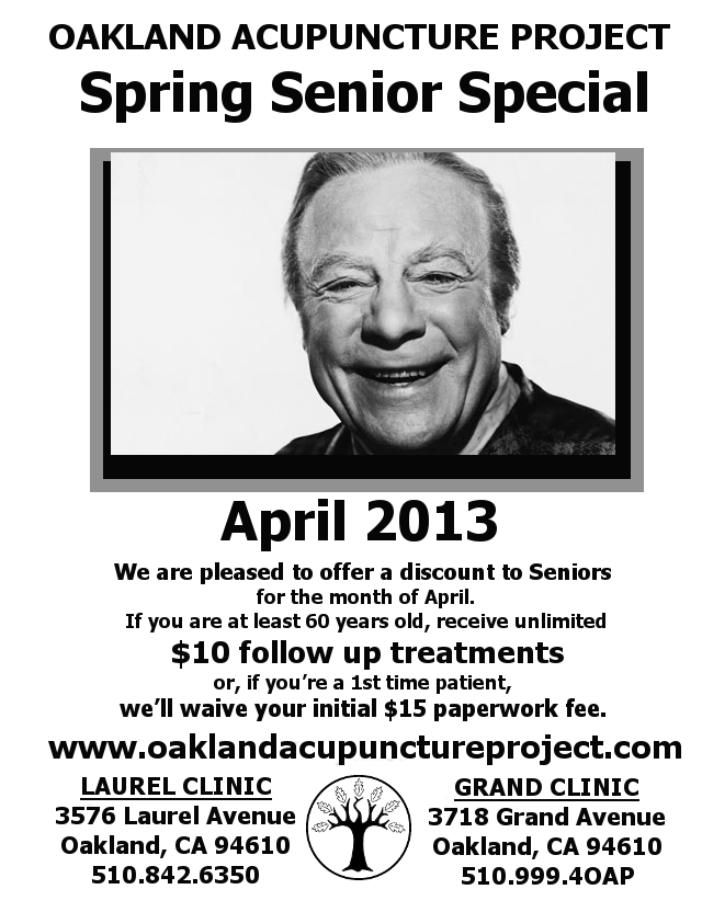 Oakland Acupuncture Project | 3576 Laurel Ave, Oakland, CA 94602, USA | Phone: (510) 842-6350