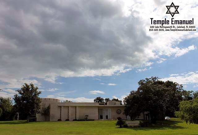 Temple Emanuel of Lakeland | 600 Lake Hollingsworth Dr, Lakeland, FL 33803, USA | Phone: (863) 682-8616