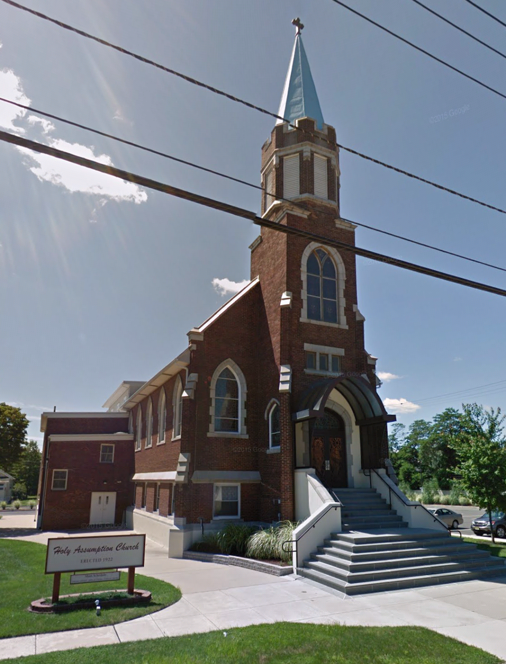 Holy Assumption Church | 1290 Hornberger Ave, Roebling, NJ 08554, USA | Phone: (609) 499-0161