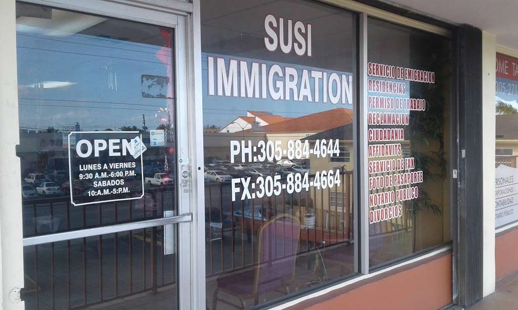 Susi Immigration Services Inc | 1087 W 29th St A, Hialeah, FL 33012, USA | Phone: (305) 884-4644