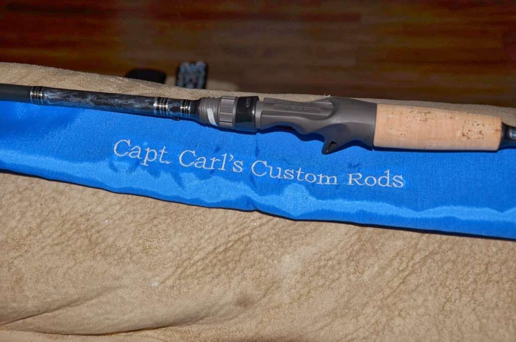 Capt Carl Hand Crafted Fishing Rods USA | 414 Kingfield Dr SW, Concord, NC 28027, USA | Phone: (704) 791-8414