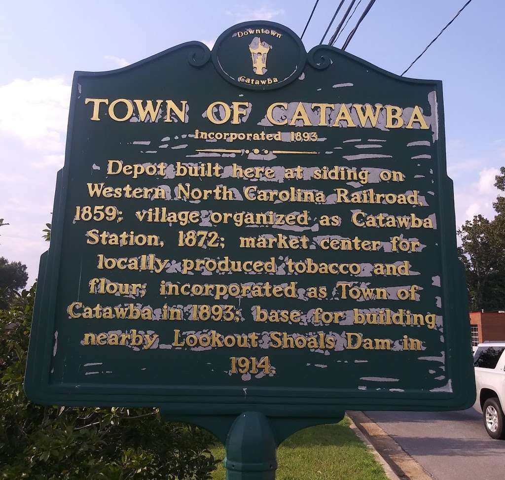 Town of Catawba historic marker | Catawba, NC 28609, USA
