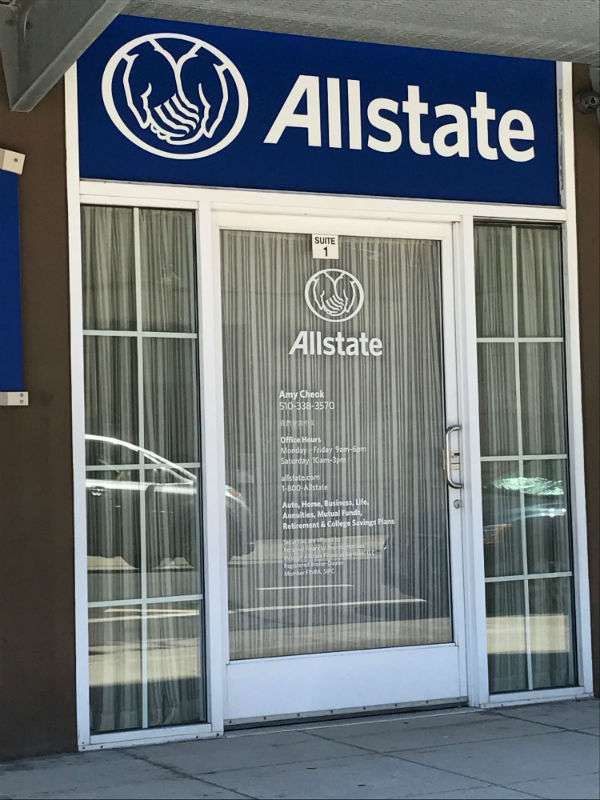 Amy Cheok: Allstate Insurance | 2709 Stoneridge Dr Ste 106, Pleasanton, CA 94588, USA | Phone: (510) 338-3570