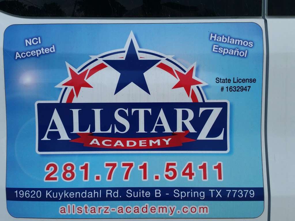 AllStarz Daycare Academy | 19620 Kuykendahl Rd Suite B, Spring, TX 77379 | Phone: (281) 771-5411