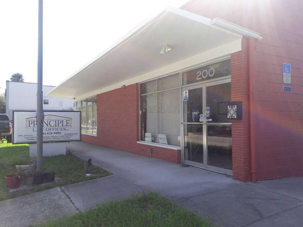 Principle Legal Offices, P.A. George Trovato | 200 E Graves Ave, Orange City, FL 32763, USA | Phone: (386) 626-9006