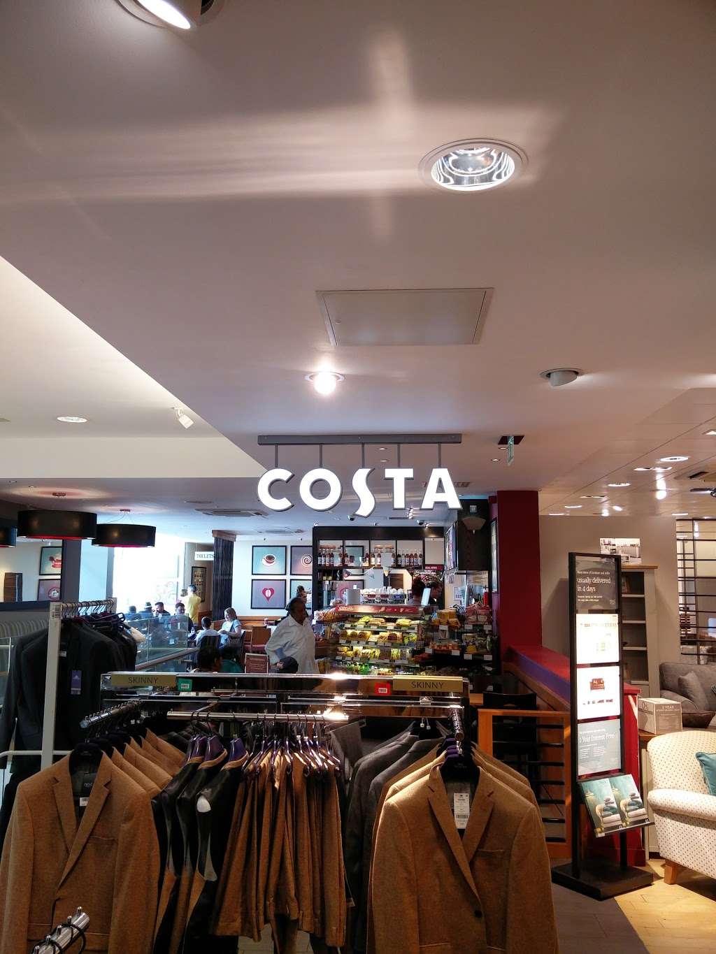 Costa Coffee | Unit 8, Brent Cross Shopping Park, Tiliing Road, London NW2 1LS, UK | Phone: 020 8452 5055