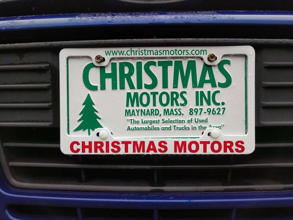 Christmas Motors | 133 Acton St, Maynard, MA 01754, USA | Phone: (978) 897-9627