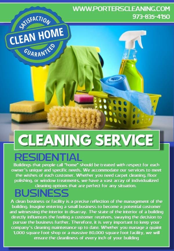 Porters Cleaning & Environmental Services | 6 Industrial Rd, Pequannock Township, NJ 07440, USA | Phone: (973) 835-4150