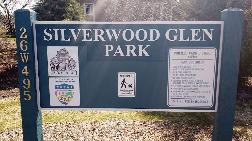 Silverwood Glen Park | 26W495, Churchill Rd, Winfield, IL 60190, USA | Phone: (630) 653-3811