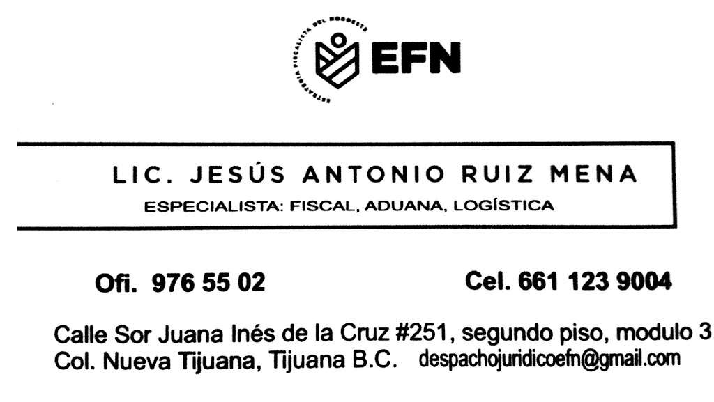 Estrategia fiscalista del Noroeste | Sor Juana Inés de la Cruz 251, Nueva Tijuana, 22435 Tijuana, B.C., Mexico | Phone: 664 976 5502