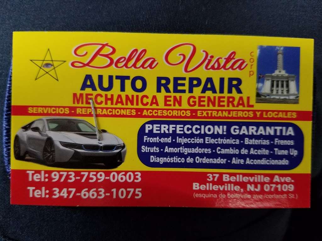 Bella Vista Auto Repair | 73 Washington Ave, Belleville, NJ 07109, USA | Phone: (973) 759-0603