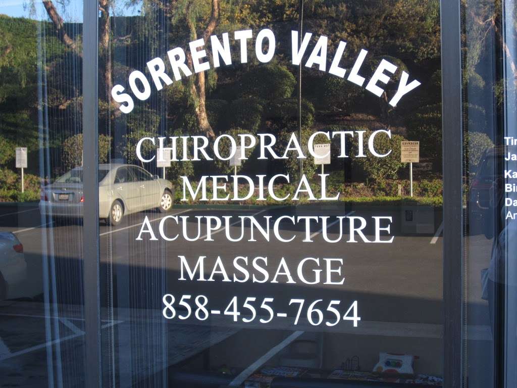 Andrea Beck, L.Ac: Sorrento Valley Chiropractic | 5440 Morehouse Dr #1700, San Diego, CA 92121, USA | Phone: (858) 455-7654