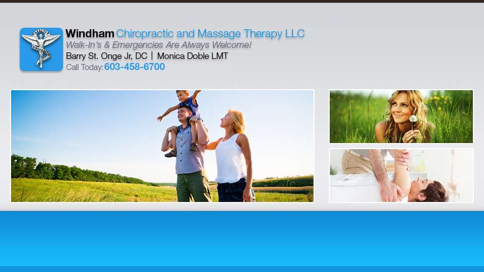 Windham Chiropractic and Massage Therapy, LLC | 60 Rockingham Rd #10, Windham, NH 03087, USA | Phone: (603) 458-6700