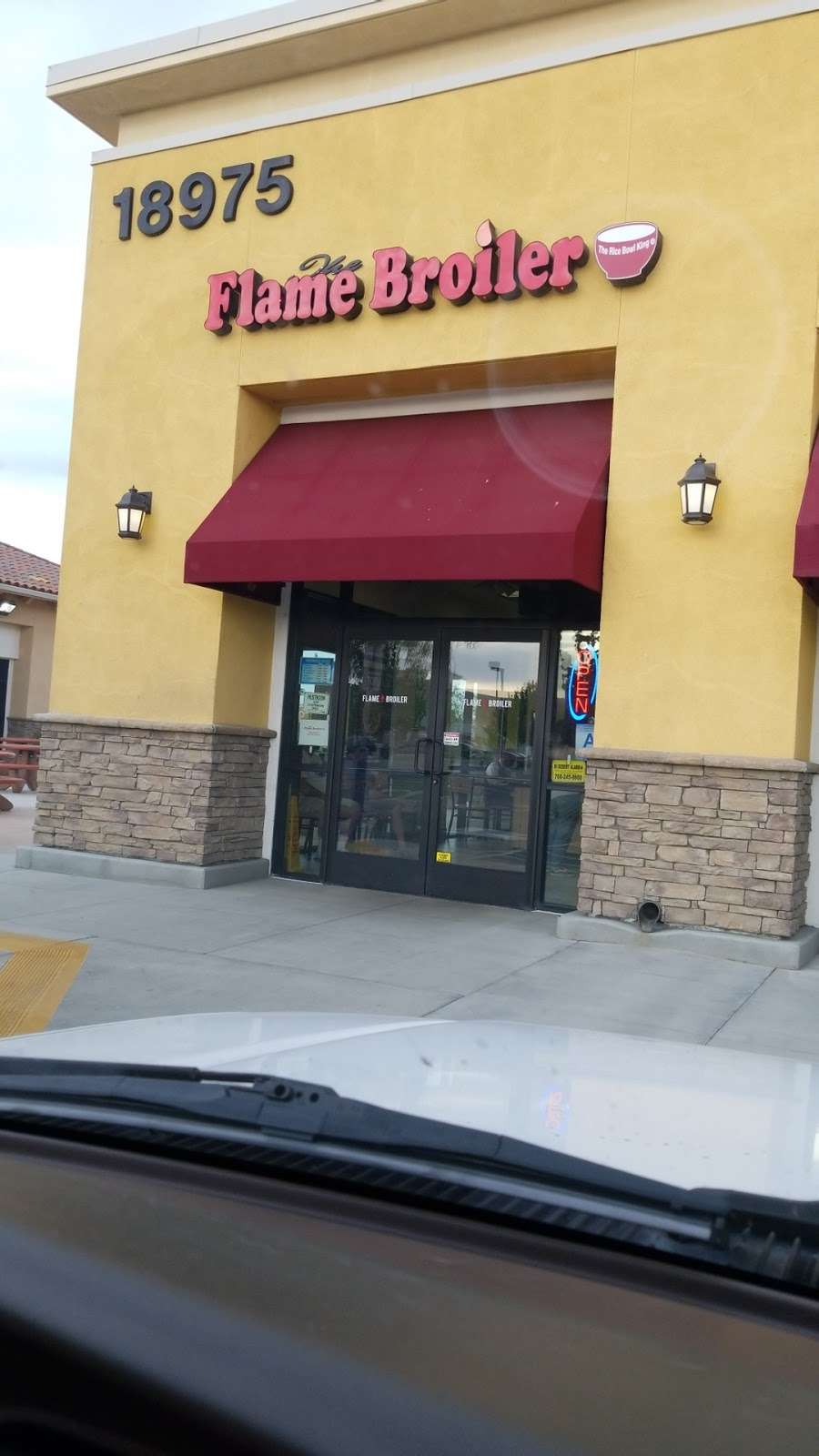Flame Broiler | 18975 Bear Valley Rd, Apple Valley, CA 92308, USA | Phone: (760) 961-7100