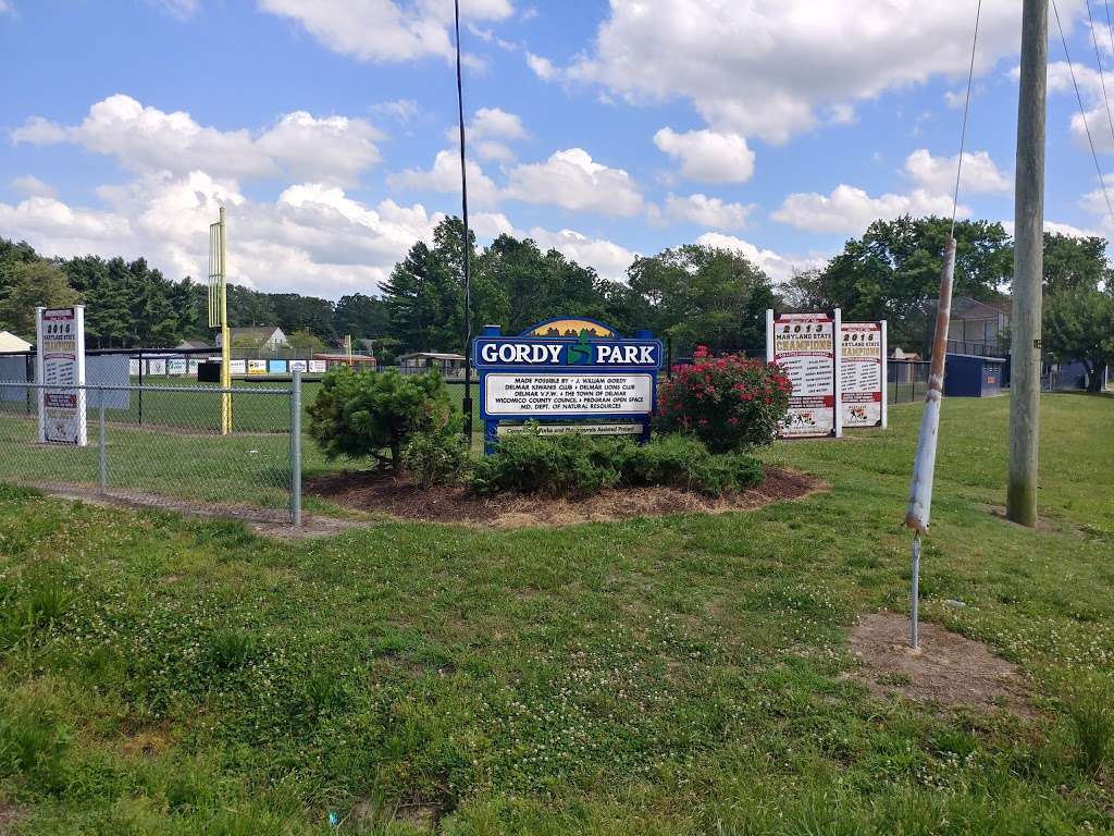 Gordy Park Sign | 703 S Pennsylvania Ave, Delmar, MD 21875