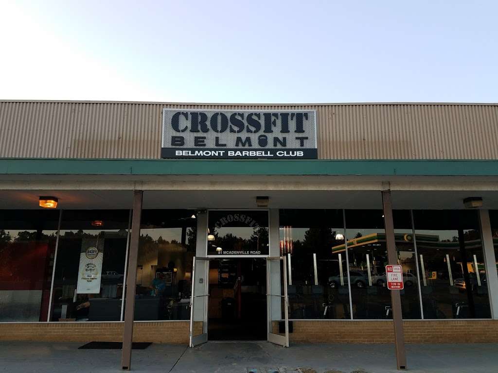CrossFit Belmont | 81 McAdenville Rd, Belmont, NC 28012, USA | Phone: (704) 426-7286