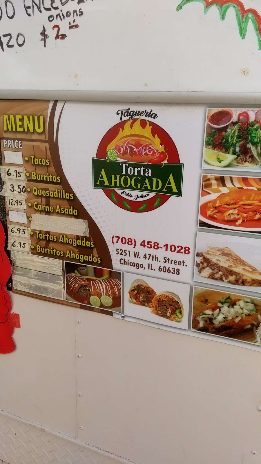 Taqueria Torta Ahogada | 5251 W 47th St, Chicago, IL 60638, USA | Phone: (708) 458-1028