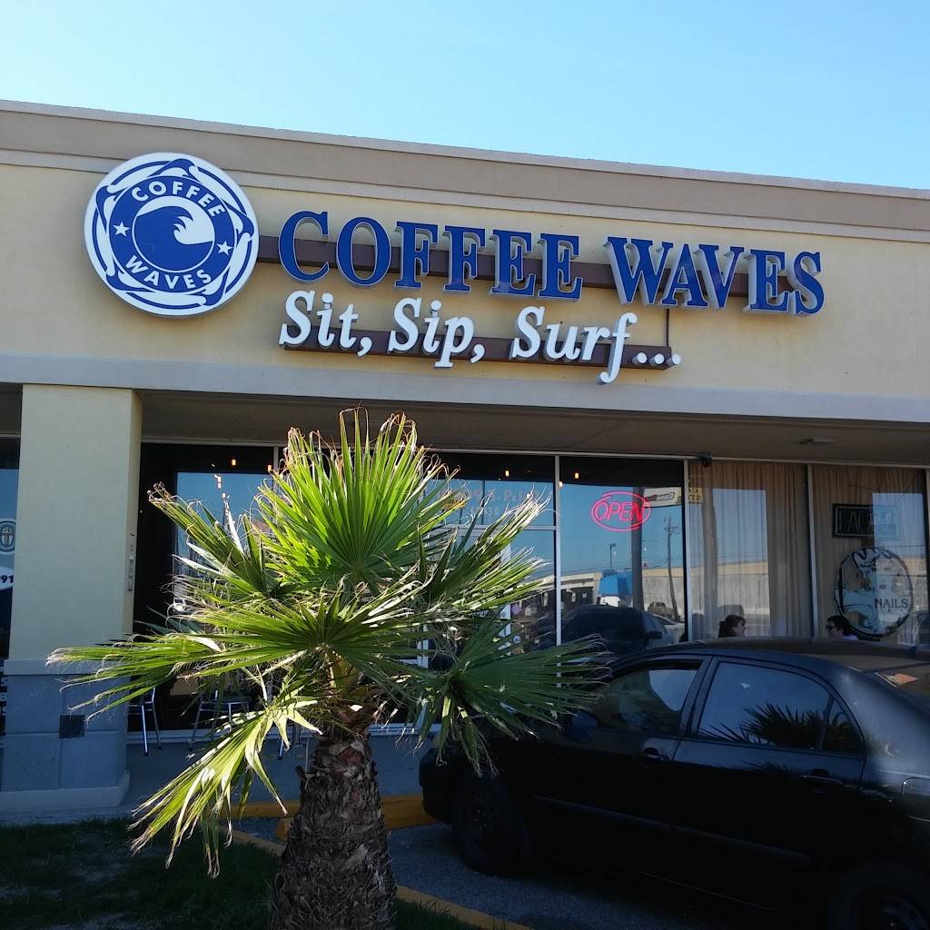 Coffee Waves Flour Bluff | 10309 S Padre Island Dr, Corpus Christi, TX 78418, USA | Phone: (361) 353-4586
