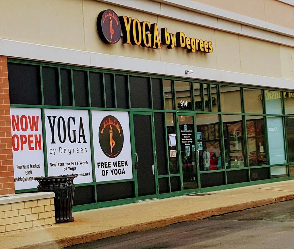 Yoga by Degrees | 914 Roosevelt Rd, Glen Ellyn, IL 60137, USA | Phone: (630) 793-5500