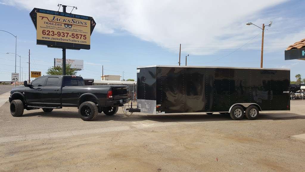 JacksSons Trailers | 7020 Grand Ave, Glendale, AZ 85301, USA | Phone: (623) 937-5575