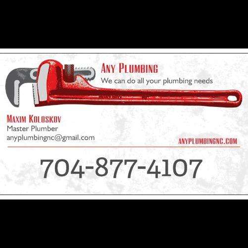 Any Plumbing | 3232 Longspur Dr, Matthews, NC 28105, USA | Phone: (704) 877-4107