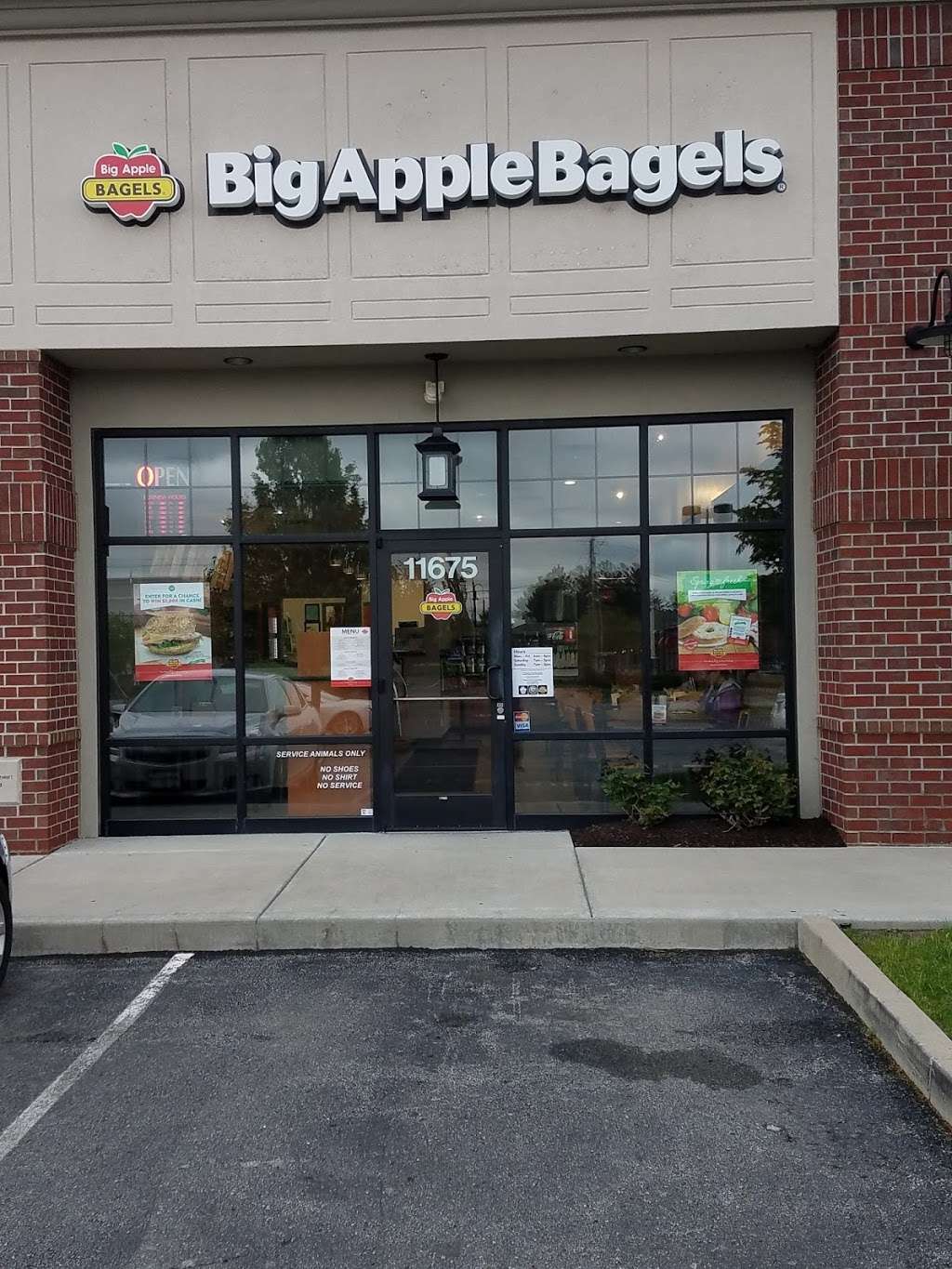 Big Apple Bagels | 11675 Olio Rd, Fishers, IN 46037, USA | Phone: (317) 827-2706