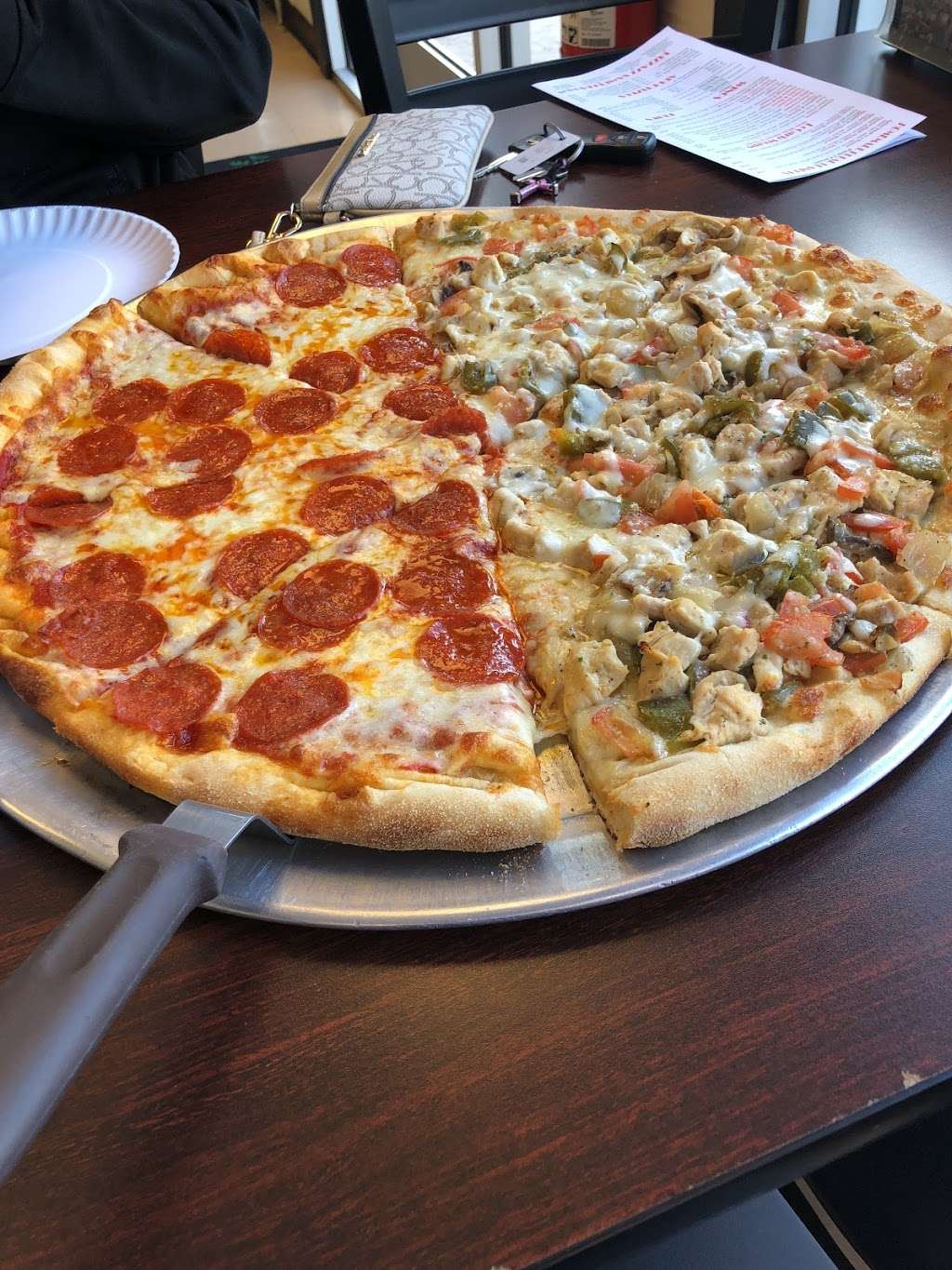 Dannys Pizza Pizzazz | 1405 Mays Landing Rd, Millville, NJ 08332, USA | Phone: (856) 765-5716